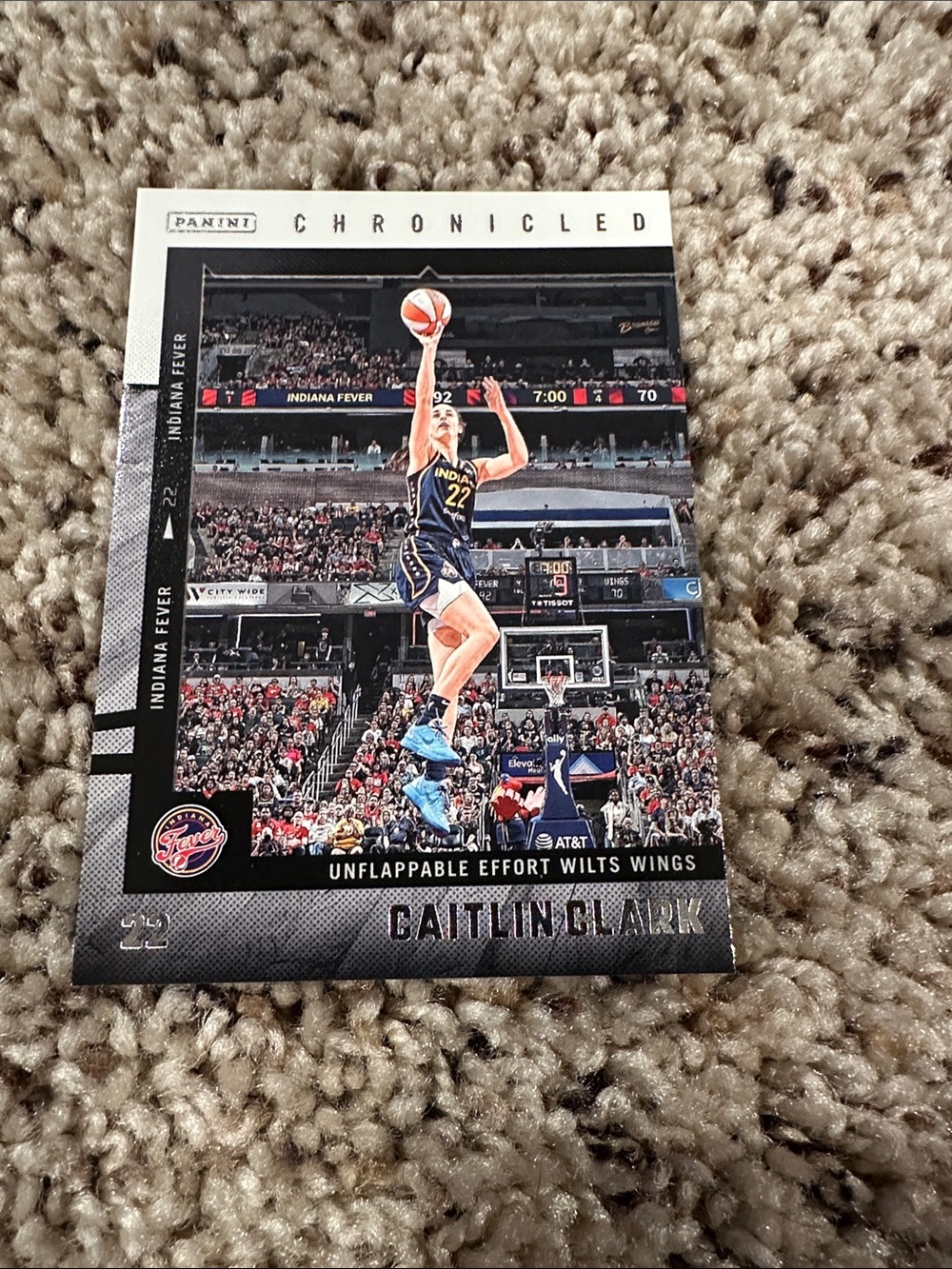 Panini Caitlin Clark Basketball Card - #37